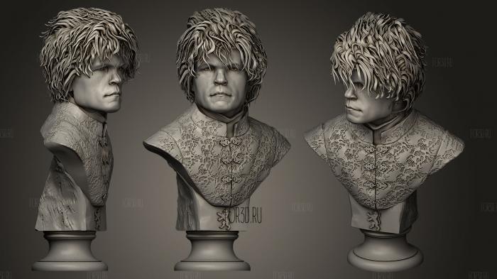 Tyrion Lannister 3d stl модель для ЧПУ